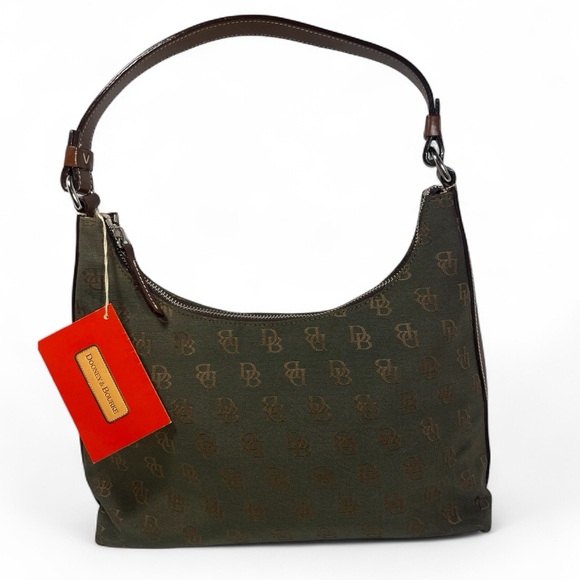 New Dooney & Bourke Green Short Shoulder Bag NWT